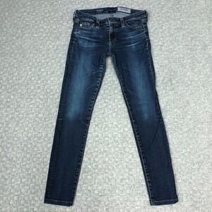 AG Adriano Goldschmied Jeans Womens 25 Dark Wash The Legging Skinny Made USA